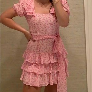 Love Shack Fancy Pink Dress